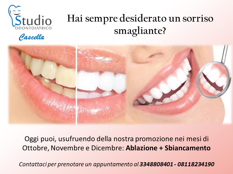 Immagine promozione studio odontoiatrico Cascella
